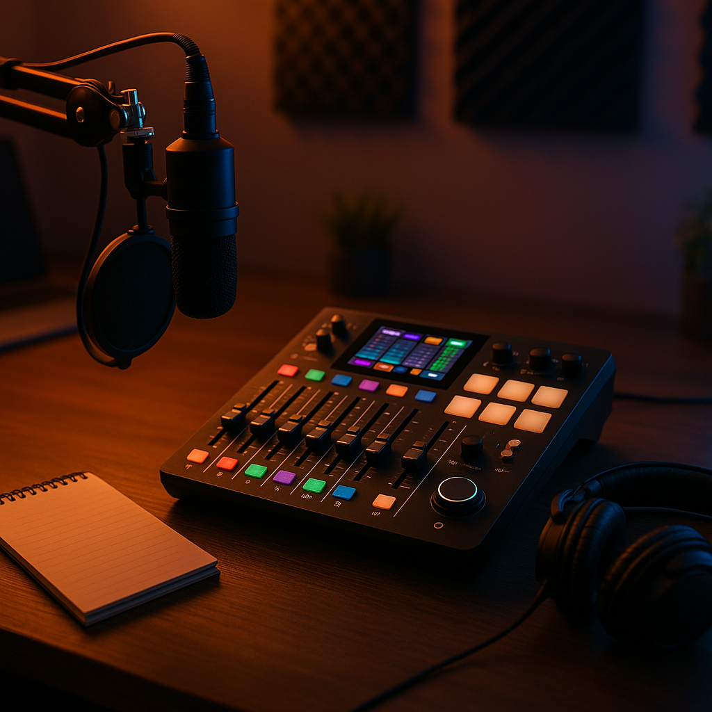 Podcast Production Setup
