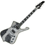 Ibanez PS1CM – Paul Stanley Signature Electric Guitar (Cracked Mirror) with Hardshell Case - Image 2
