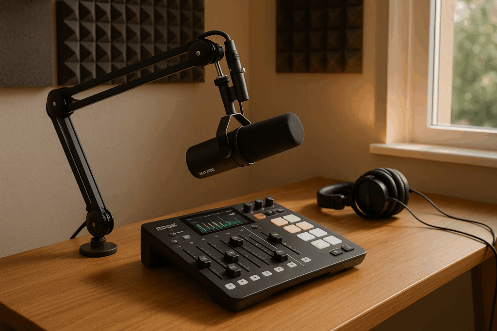 Podcast Studio Setup at Home Australia