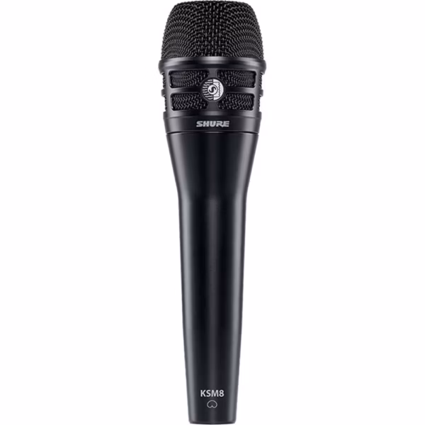 Shure KSM8 Dualdyne Dual Dynamic Vocal Microphone (Black)