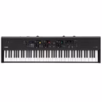 Yamaha CP88 Digital Stage Piano w/ Natural Wood Graded Hammer Keyboard (Black)