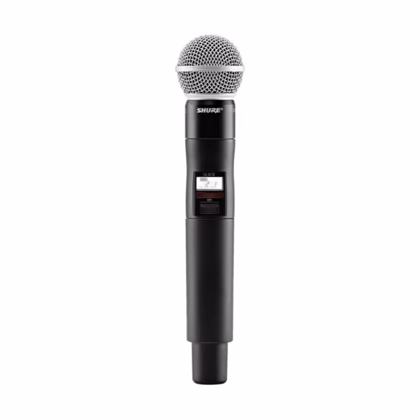 Shure QLXD2/SM58 Handheld Digital Wireless Transmiter (K52 Band 606-670MHz)