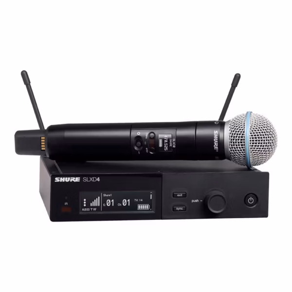 Shure SLX-D-24/B58 Digital Beta 58 Handheld Wireless System (H57 Band)