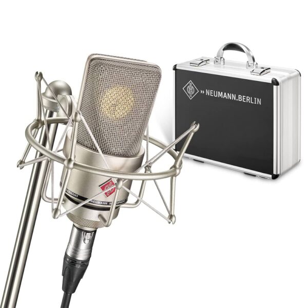 Neumann TLM 103 Studio Set – Large Diaphragm Condenser Microphone with Shock Mount (Nickel)