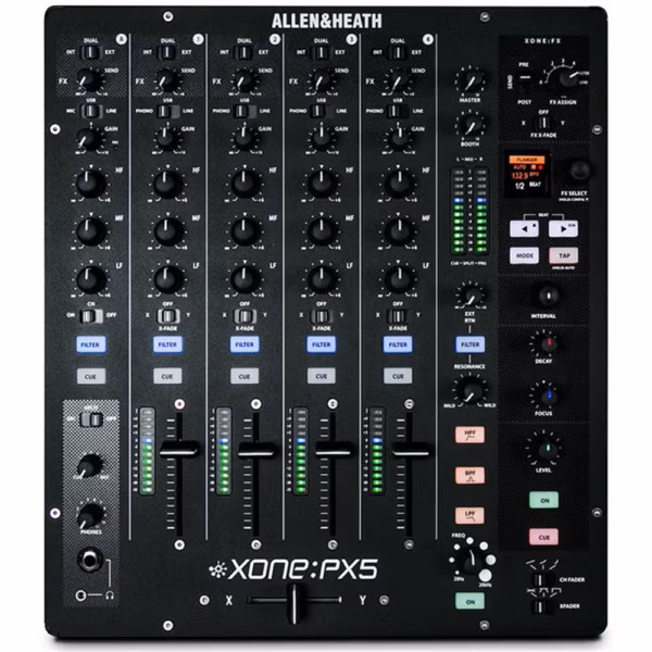 Allen & Heath Xone:PX5 True Analogue Hybrid DJ Mixer