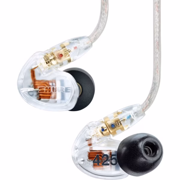 Shure SE425 Sound Isolating Earphones (Clear)
