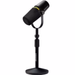 Shure Motiv MV7+ Microphone Bundle w/ MV7+ & Desktop Stand (Black)