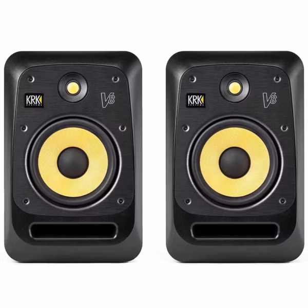 KRK V8 S4 Powered 8" Studio Monitors