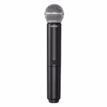 Shure SM58 Dynamic Vocal Mic w/ BLX2 Handheld Transmitter (K14)