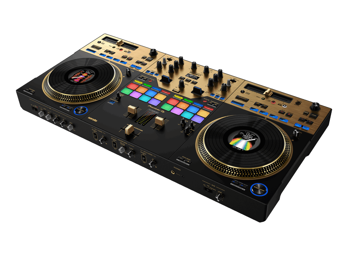 Pioneer DDJ-REV7 – Professional 2-Channel Battle DJ Controller with Motorized Platters