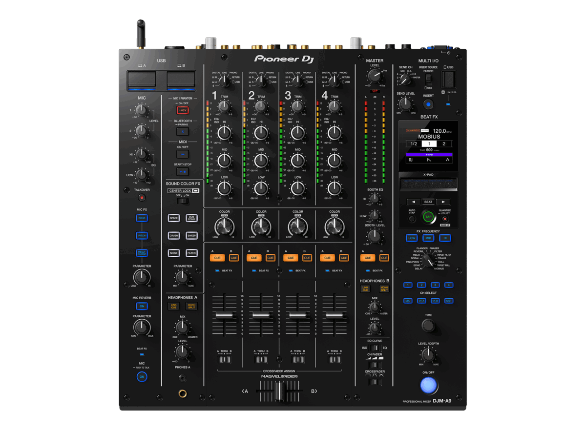 Pioneer DJM-A9 – 4-Channel Professional DJ Mixer