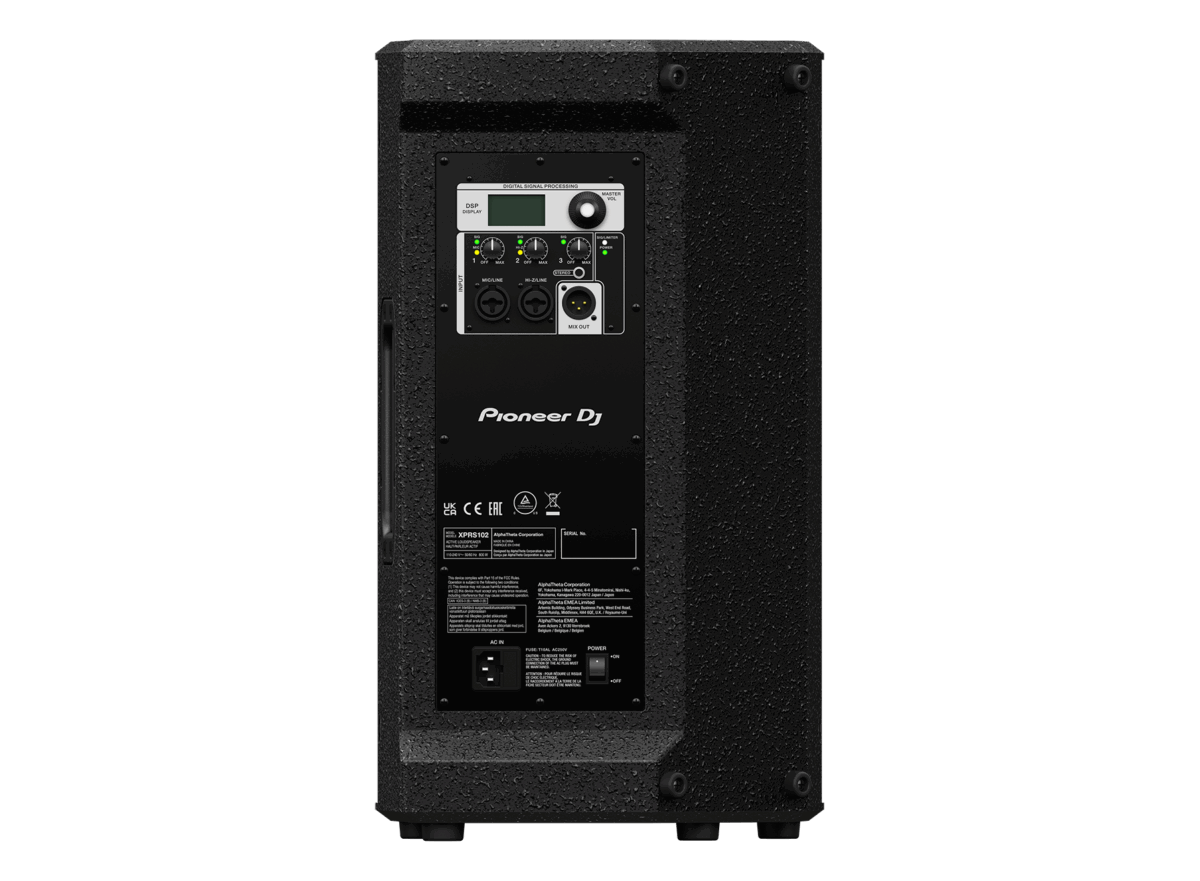 Pioneer DJ XPRS102 – 10-Inch Active Full-Range PA Speaker