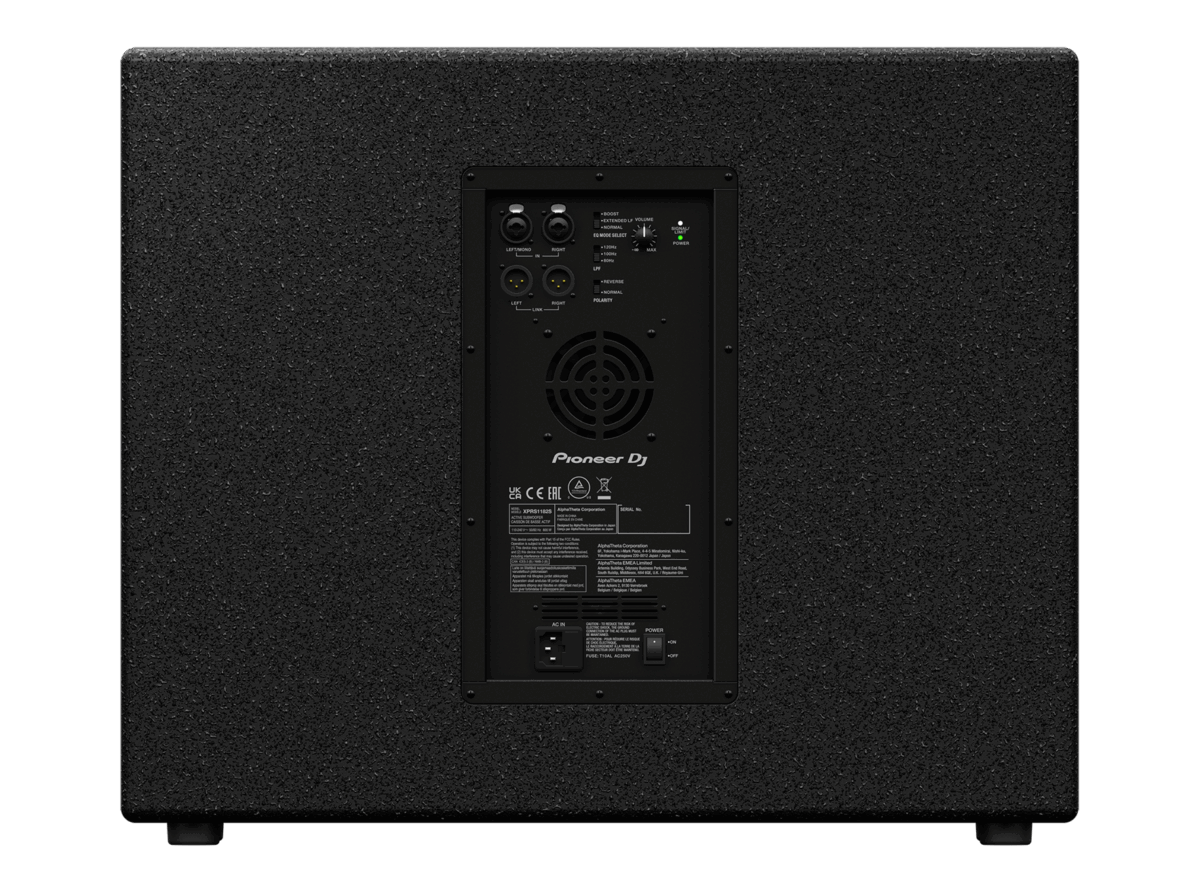 Pioneer DJ XPRS1182S – 18-Inch Active Subwoofer