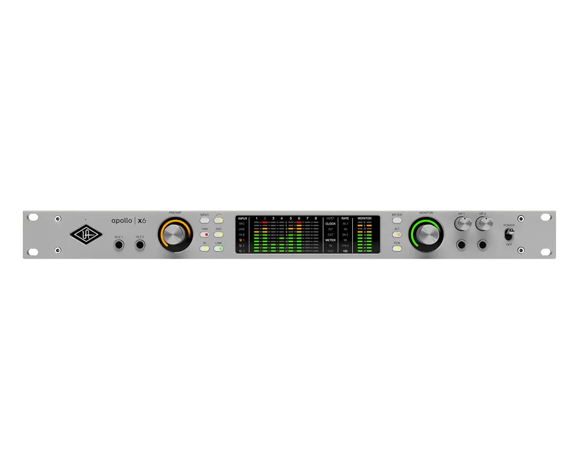 Universal Audio Apollo X6 Gen 2 Thunderbolt 3 Audio Interface (Studio Edition)