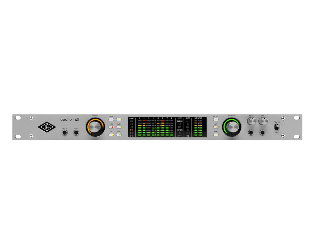 Universal Audio Apollo X8 Gen 2 Thunderbolt 3 Audio Interface (Essential Edition)
