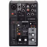 Yamaha AG03 MK2 3-Channel Live Streaming Mixer w/ USB Audio Interface (Black)