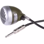 Shure 520DX Green Bullet Microphone for Harmonica