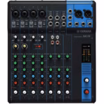 Yamaha MG10 10 Channel Mixing Console w/ D-PRE Mic Preamps & 1-Knob Compressors
