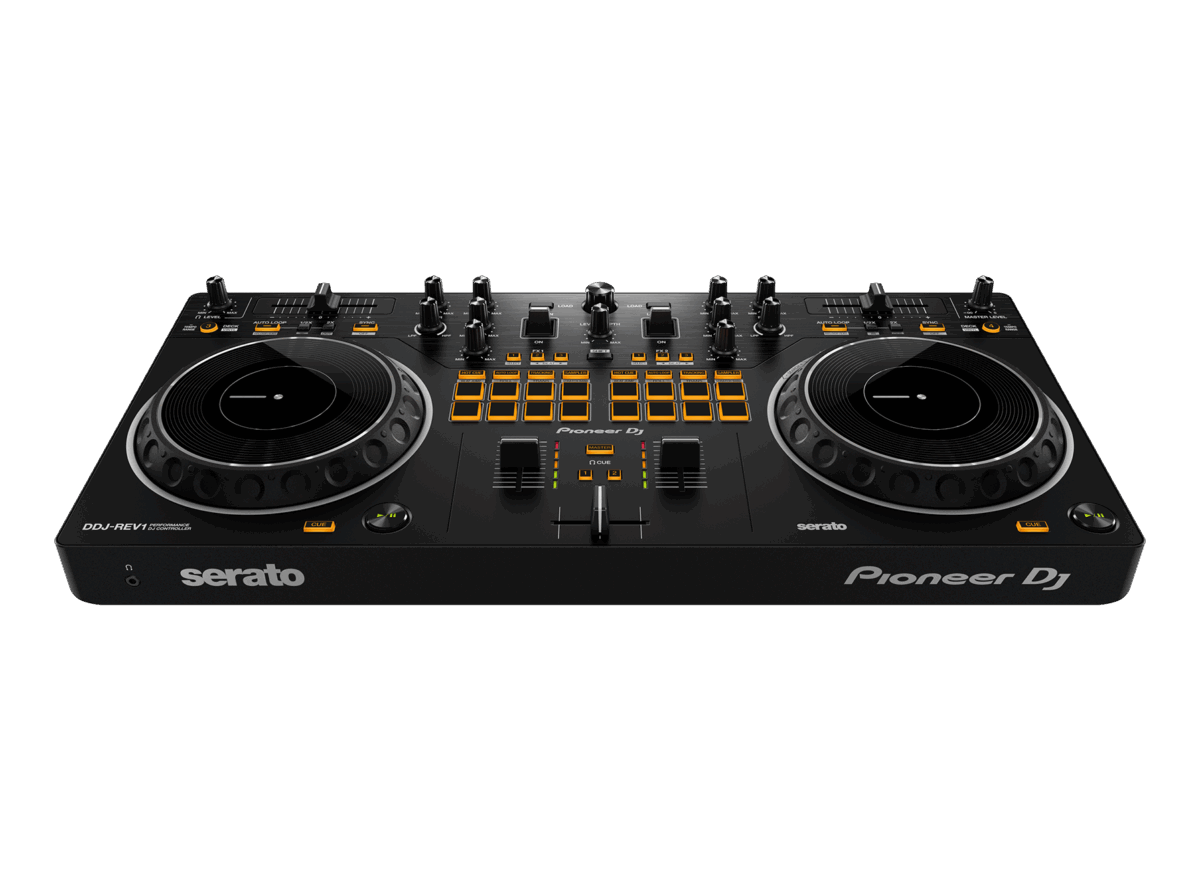 Pioneer DDJ-REV1 – 2-Deck Battle-Style DJ Controller for Serato DJ Lite