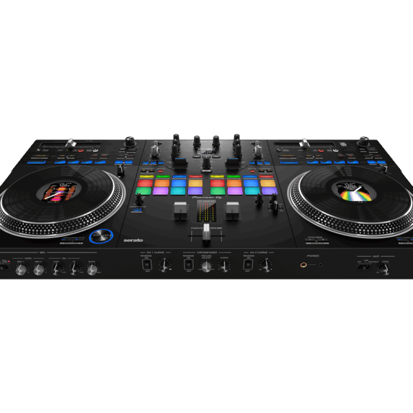 Pioneer DDJ-REV7 – Professional 2-Channel Battle DJ Controller with Motorized Platters