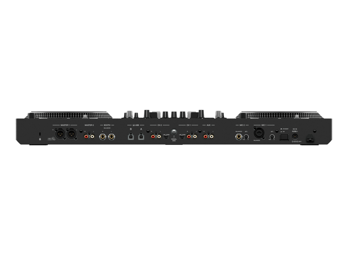 Pioneer DDJ-REV7 – Professional 2-Channel Battle DJ Controller with Motorized Platters