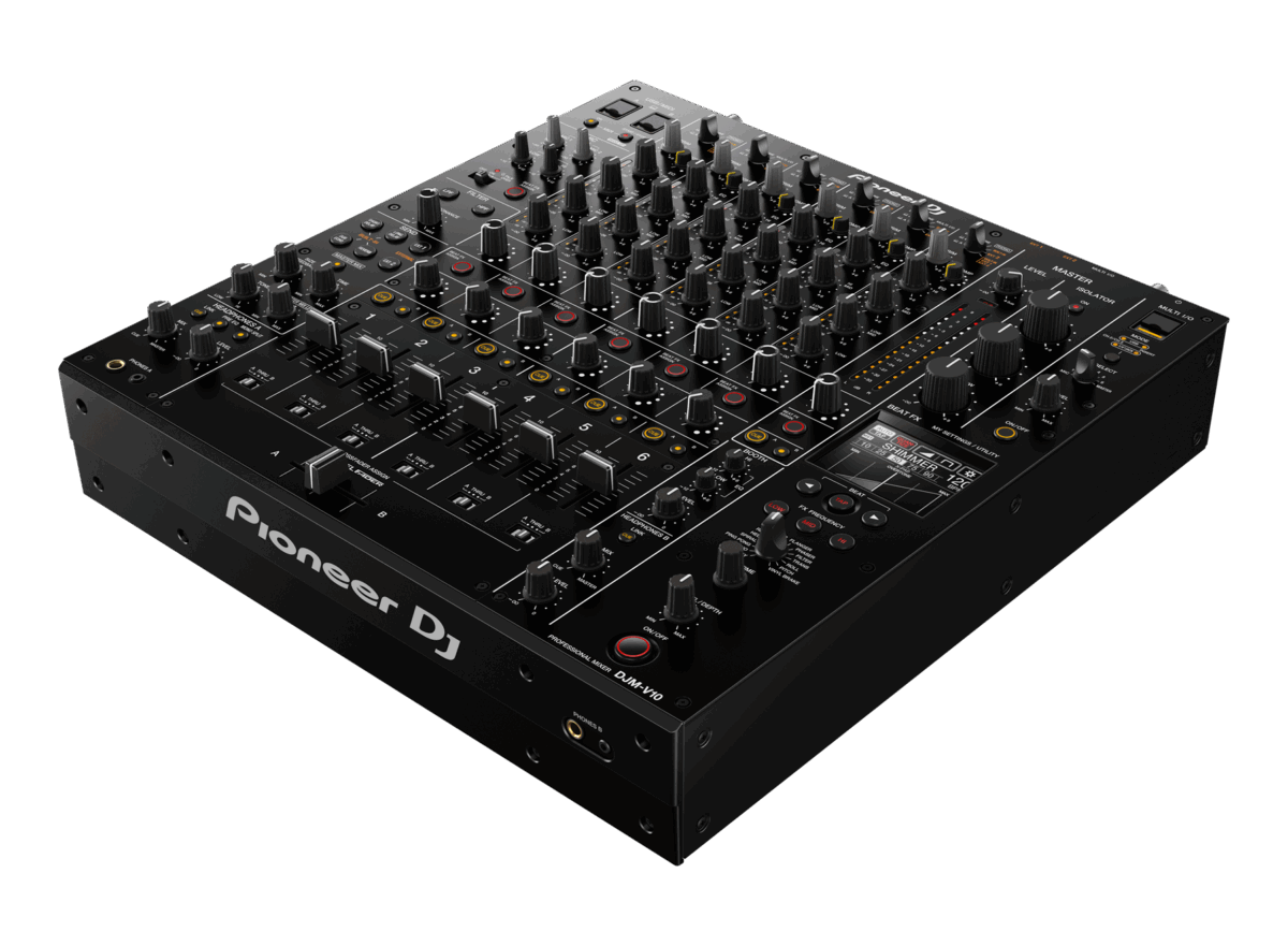 Pioneer DJM-V10 – 6-Channel Professional Club Mixer - Image 2