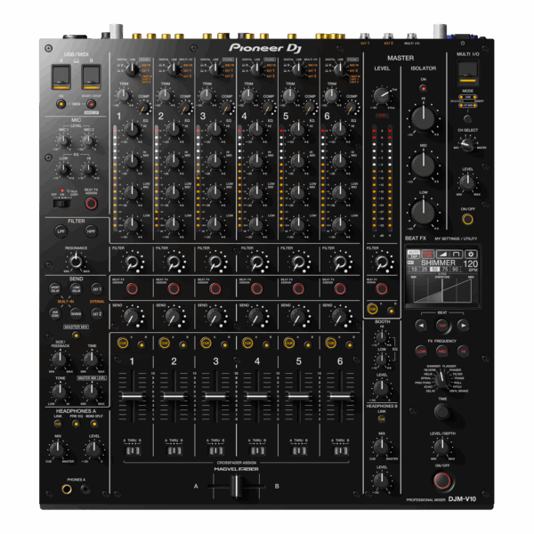 Pioneer DJM-V10 – 6-Channel Professional Club Mixer