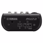 Yamaha AG03 MK2 3-Channel Live Streaming Mixer w/ USB Audio Interface (Black)