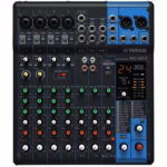 Yamaha MG10XU 10 Channel Mixer w/ D-PRE Preamps, Compression, Effects & Knob Faders