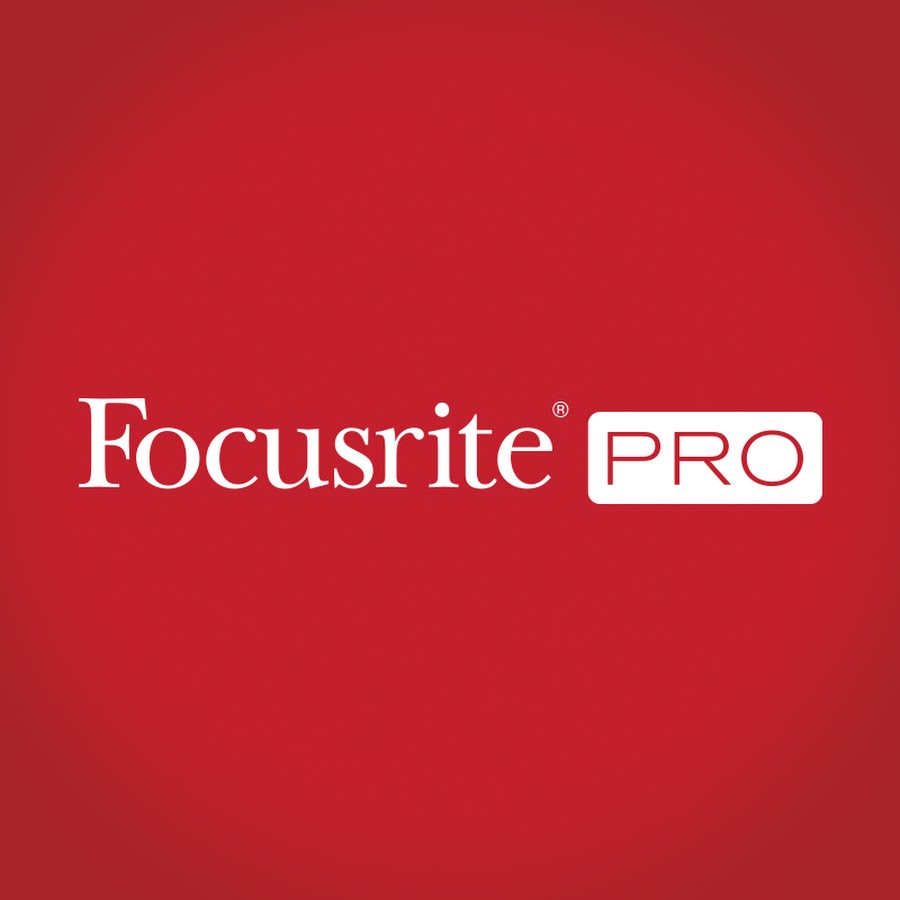 focusrite brand logo red color