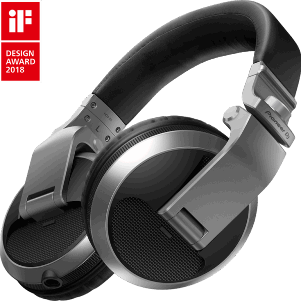 Pioneer DJ HDJ-X5-K – Pro DJ Headphones with Powerful Sound