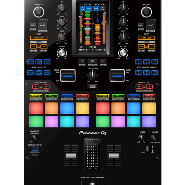 Pioneer DJ DJM-S11 2-channel Mixer for Serato DJ