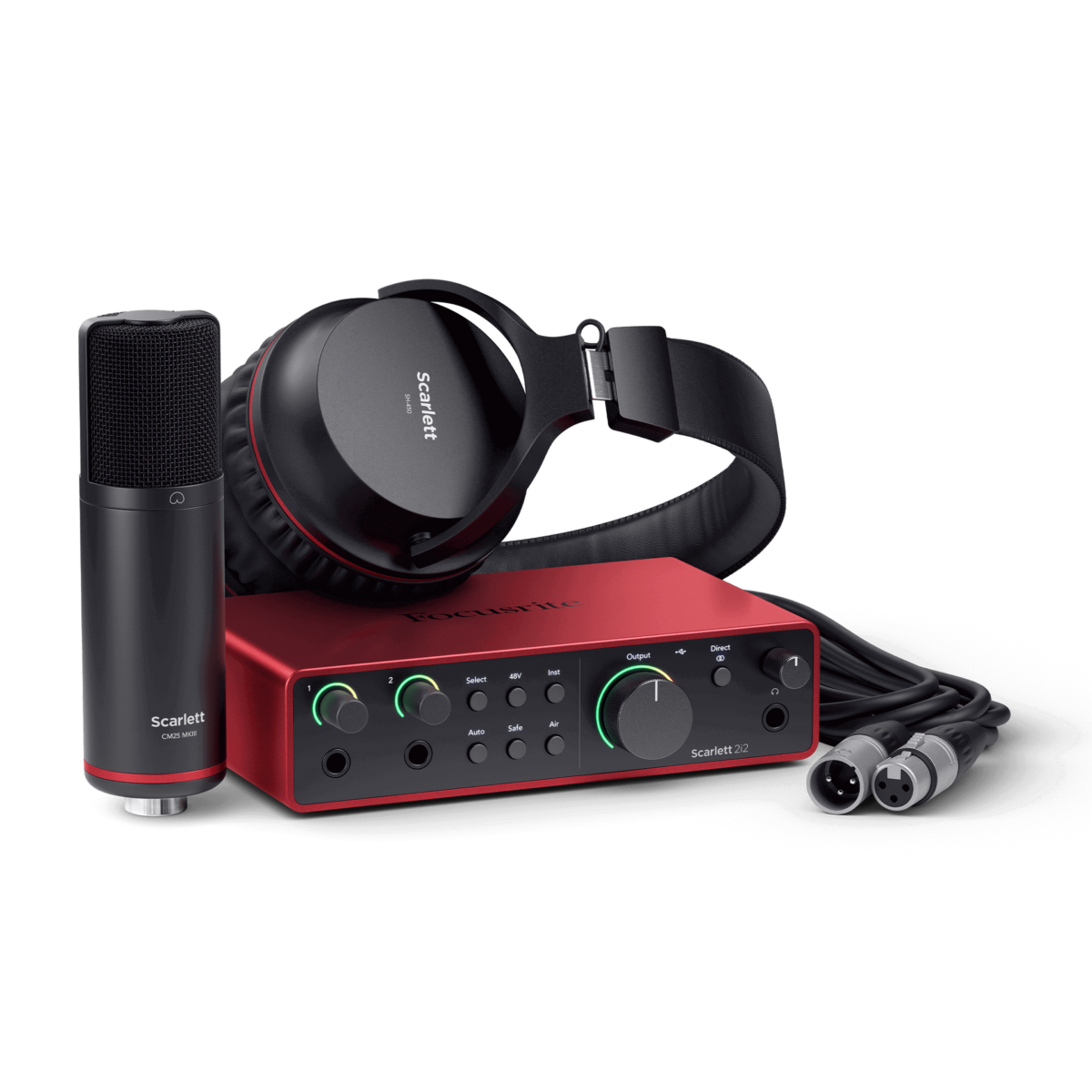 Focusrite Scarlett 2i2 Studio 4th Gen Recording Bundle