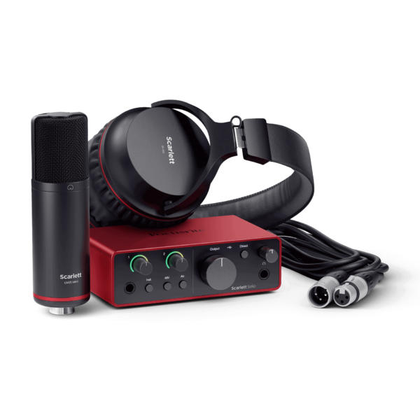 Focusrite Scarlett Solo Studio 4th Gen Recording Bundle