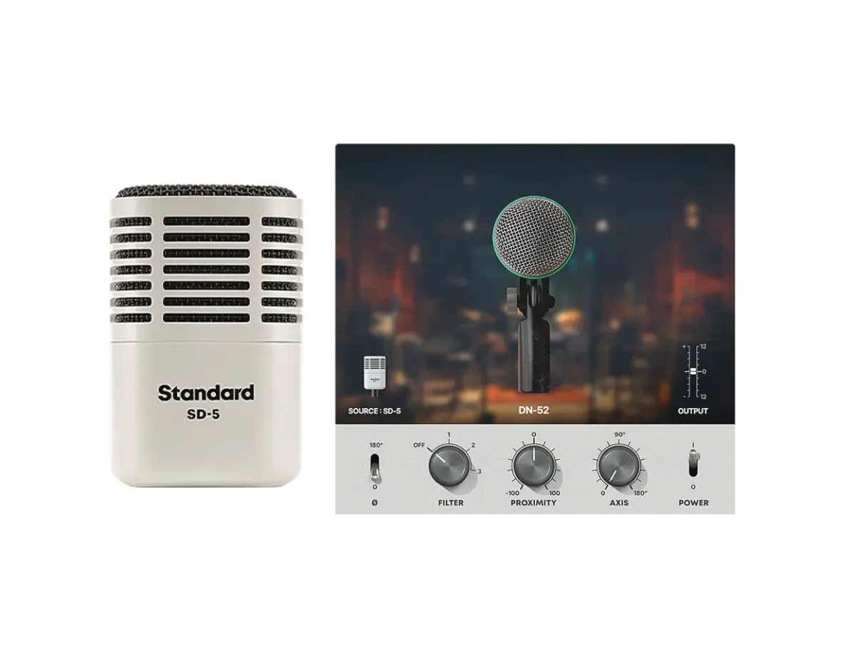Universal Audio SD-5 Dynamic Microphone w/ Hemisphere Mic Modelling - Image 2