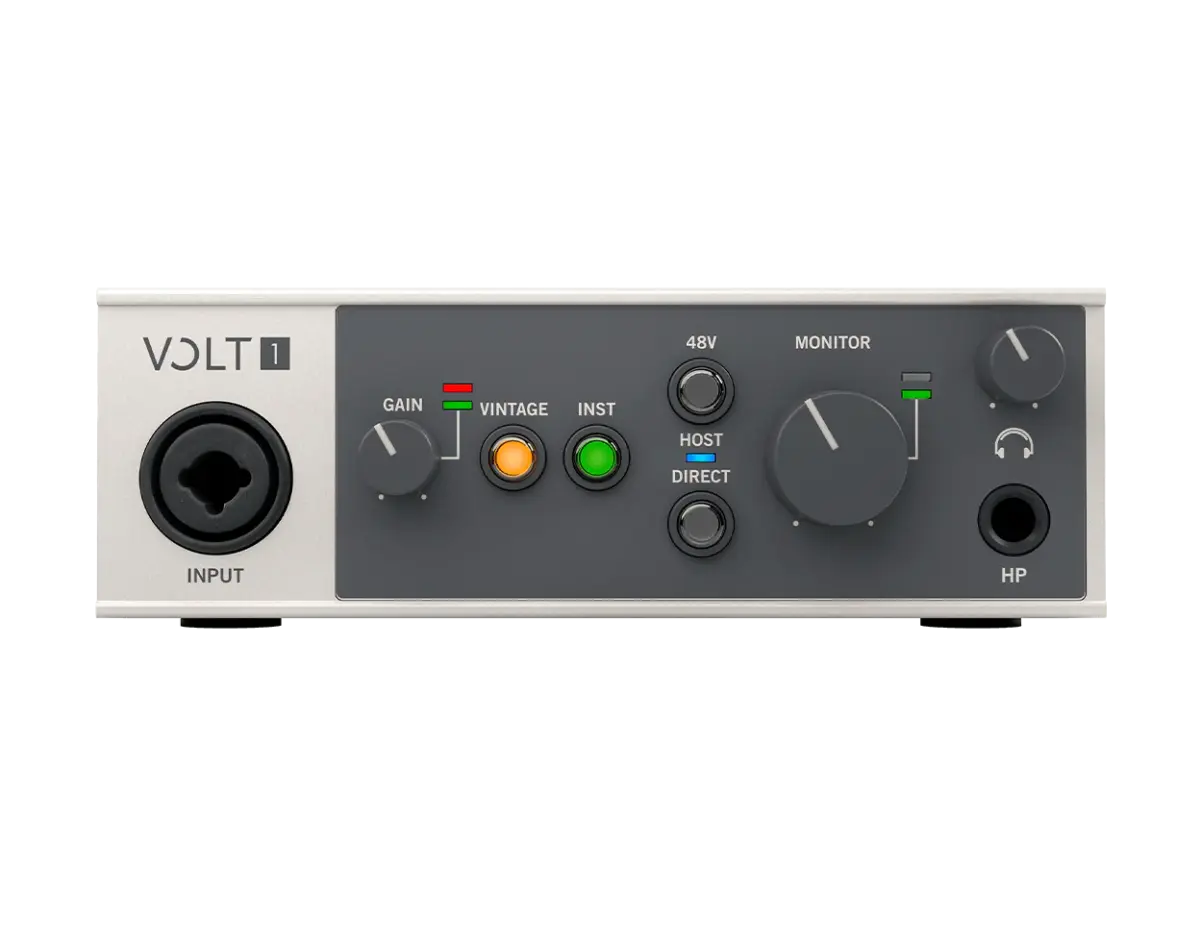 Universal Audio Volt 1 Desktop 1-In/2-Out USB 2.0 Audio Interface