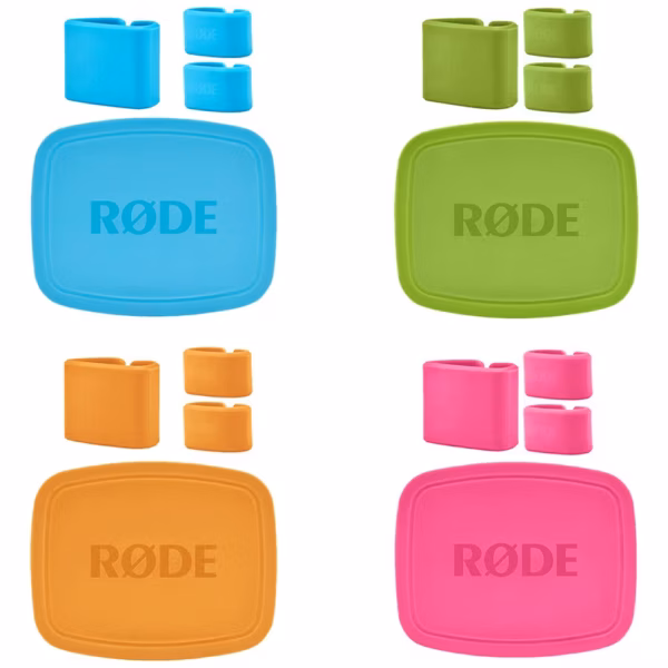 Rode Set of Coloured Identification Caps & Clips for 4x NT-USB Minis
