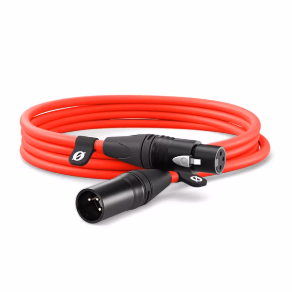 Rode Premium XLR Cable - 3m (Red)