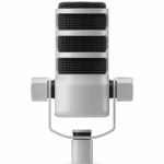 Rode PodMic Broadcast-Grade Dynamic Mic Optimised for RODECaster Pro (White)
