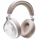 Shure Aonic 50 Wireless Noise Cancelling Headphones w Studio Quality Sound (White/Tan)