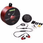 Shure Aonic 5 Sound Isolating Earphones w/ Universal Cable (Red)