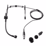 Shure SM39-TQG Headset Condenser Mic w/ TA4F Connector (Black)
