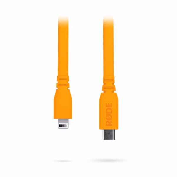 Rode SC19 USB-C to Lightning Cable (Orange) - 1.5m