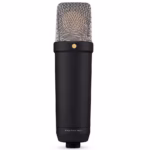 Rode NT1 1" Cardioid Condenser USB/XLR Microphone - 5th Generation (Black)