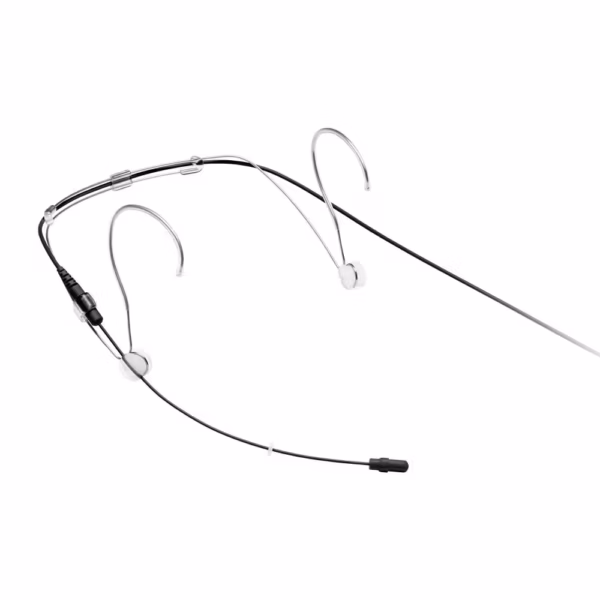 Shure DH5BO-MTQG DuraPlex Omni Headset Condenser Mic w/ MTQG Connection (Black)