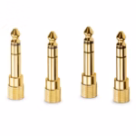 Rode HJA4 3.5mm to 1/4" Headphone Adaptors - 4 Pack (for RODECaster Pro & AI1)