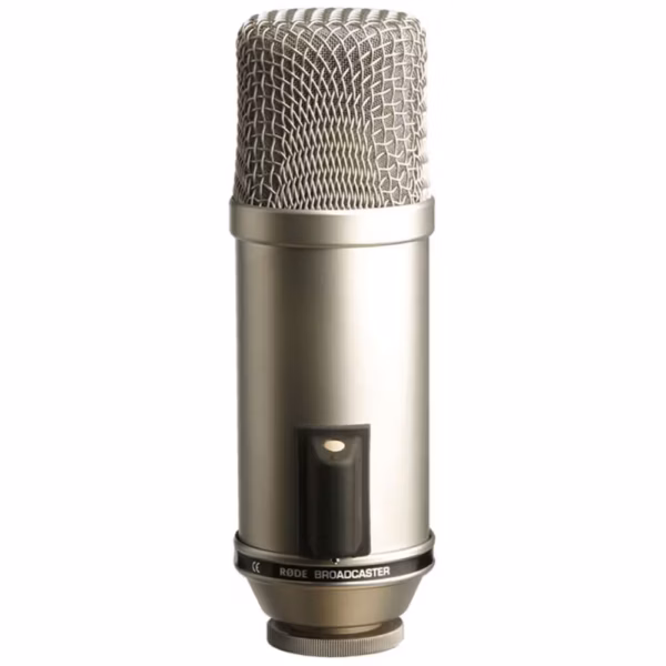 Rode Broadcaster End-Address Broadcast Condenser Microphone
