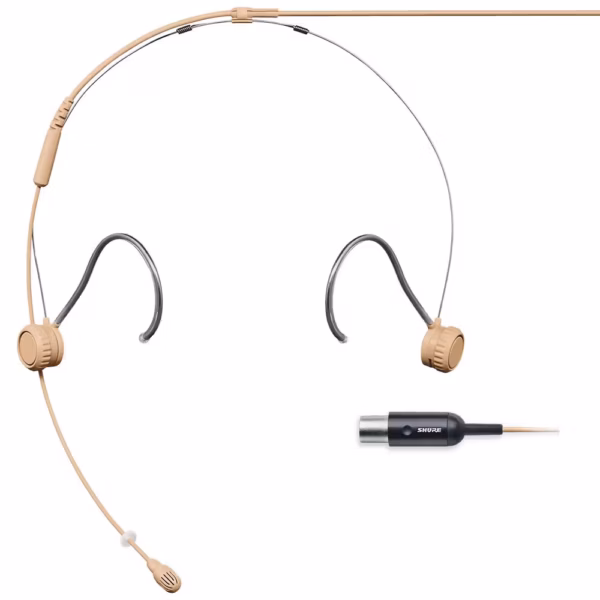 Shure TH53TO-MTQG TwinPlex TH53 Miniature Headset Microphone (Tan)
