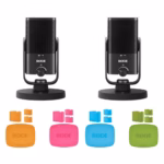 Rode NT-USB Mini Compact Studio Quality USB Mic Pack w/ 2 Mics & Free Coloured ID Caps