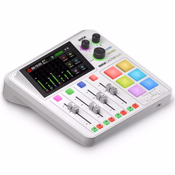 Rode RodeCaster Duo Integrated Audio Production Studio (White)